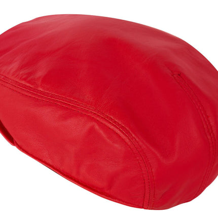 Mens  Flat Hat Leather Peaky Blinders Beret Newsboy Gatsby Golf Cabbie Cap