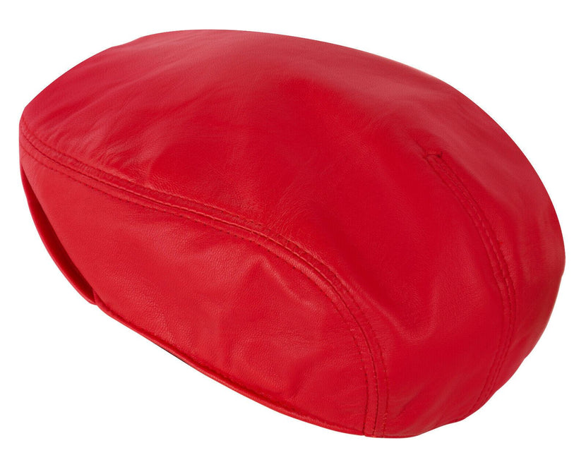 Mens  Flat Hat Leather Peaky Blinders Beret Newsboy Gatsby Golf Cabbie Cap