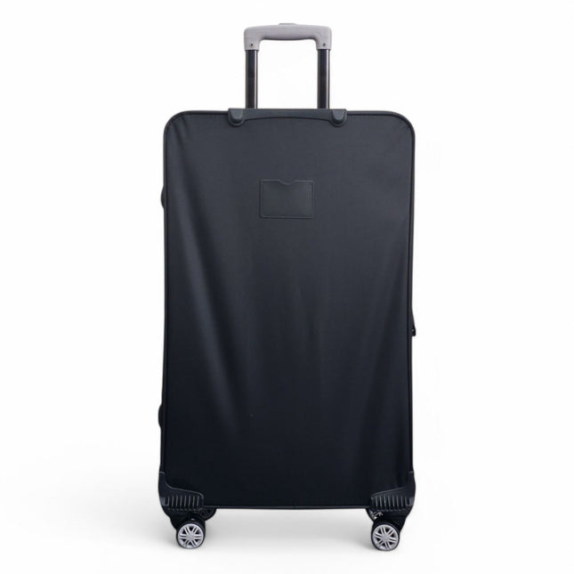 Lightweight Soft Shell 8 Wheels Luggage Travel Cabin Holiday Bags Suitcase Set