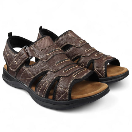 Men's Navy Lightweight Open Toe Casual Sandals