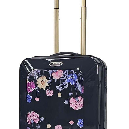 Hard Shell Flower Print Suitcase Luggage Set