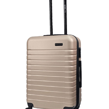 Lightweight Gold Hard Shell ABS Suitcase Luggage Set