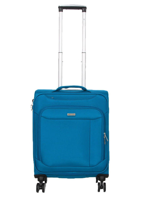 Soft Lightweight Dual 4 Wheel Suitcase Luggage