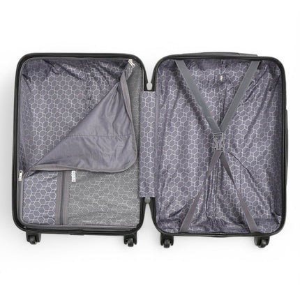 Hard Shell Cabin  55 x 27 x 22 cm ABS Suitcase Luggage Suitable for Easyjet, Ryanair