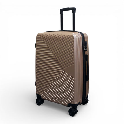 Hardshell Suitcase Set Robust 8 Wheel Luggage Cabin Case Bag