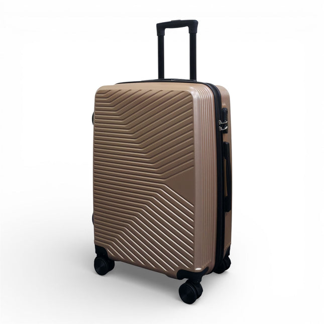 Hardshell Suitcase Set Robust 8 Wheel Luggage Cabin Case Bag