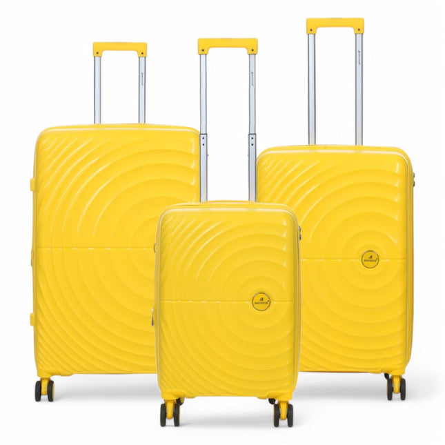 Expandable Hard Shell 8 Wheels Luggage Travel Cabin Suitcase Set