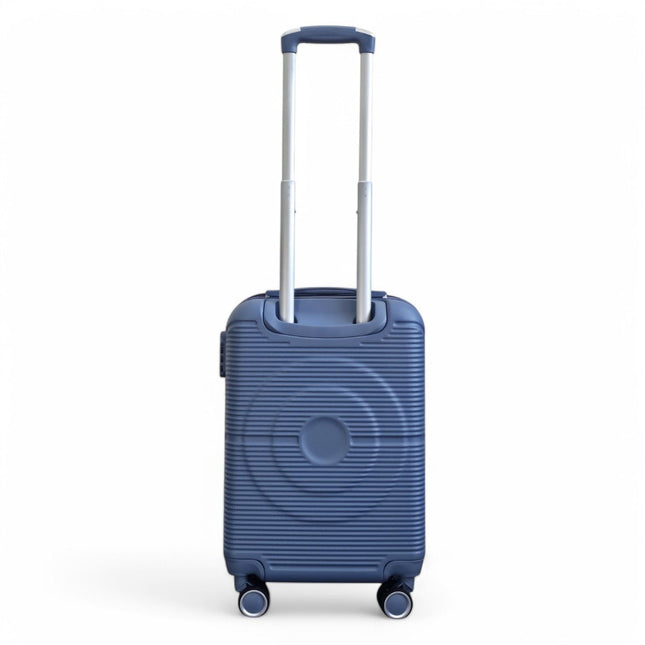 Robust ABS Hard Shell 8 Wheels Luggage Travel Holiday Cabin Suitcase Set