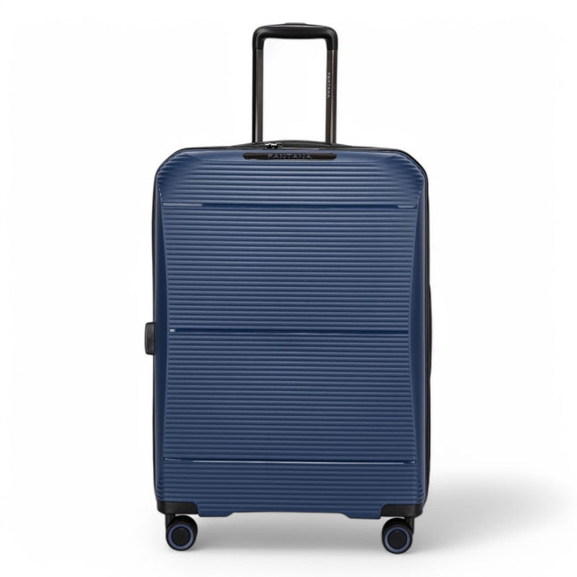 Expandable Hard Shell PP 8 Wheel Luggage Travel Cabin Holiday Bags Suitcase Set