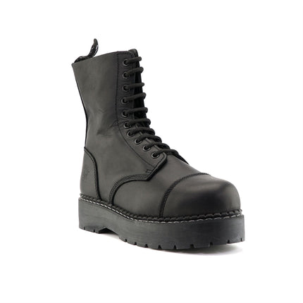 Grinders Mens Black Bulldog Acs Steel Toe Cap Safety Derby Boots