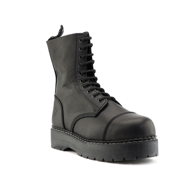 Grinders Mens Black Bulldog Acs Steel Toe Cap Safety Derby Boots
