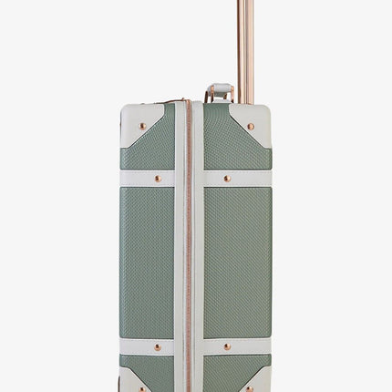 Vintage Hard Shell  Luggage Trunk Suitcase Set