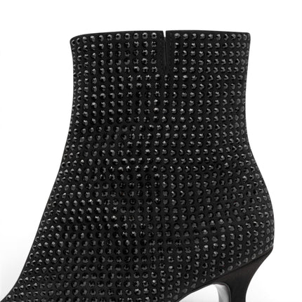 Tamaris Women's Diamante Stiletto Heeled Fashion Ankle Boots - 25385-47