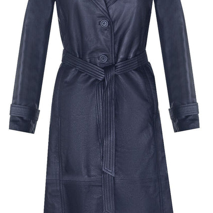 Womens Full Length Trench Coat-Alhambra