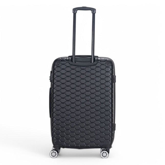 Hard Shell ABS 8 Wheel Luggage Travel Cabin Holiday Bags Suitcase Set