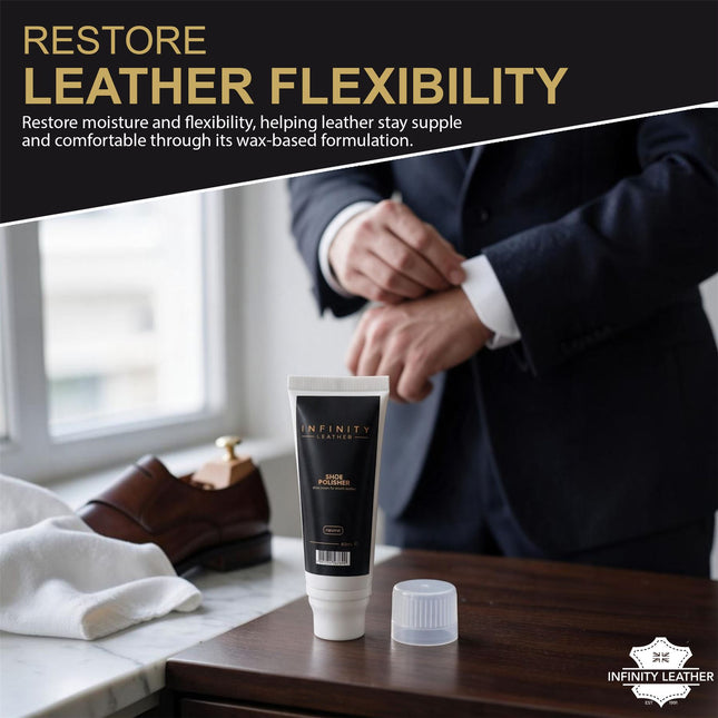 Leather Shoe & Boot Shine & Scuff Cover Shoe Polish