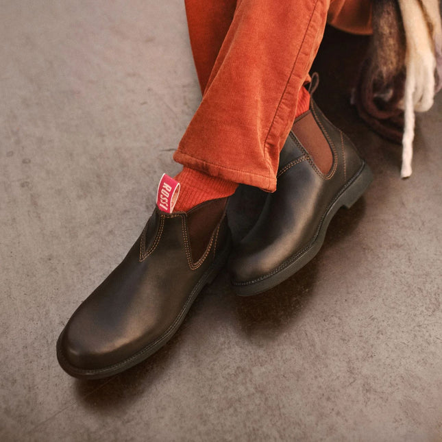 Rossi 607 Booma Brown Leather Chelsea Boot