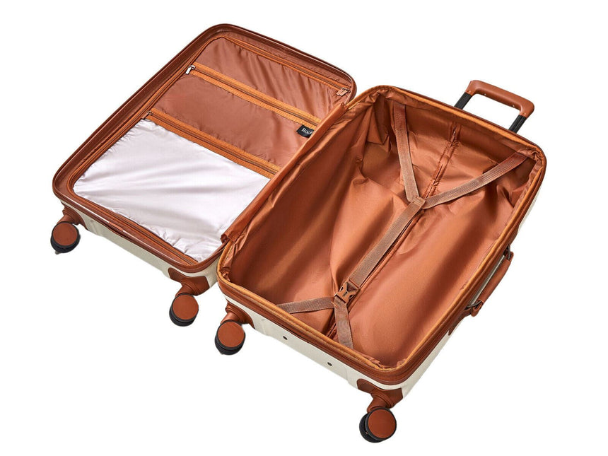 Hard Shell Classic Suitcase 4 Wheel Cabin Luggage Trolley Travel Bag