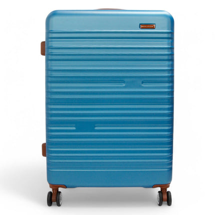 Expandable Hard Shell ABS Suitcase Set 8 Wheel Robust Travel Case Holiday Luggage