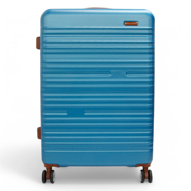 Expandable Hard Shell ABS Suitcase Set 8 Wheel Robust Travel Case Holiday Luggage