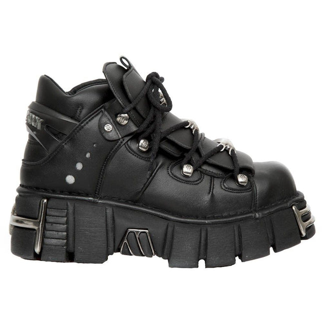 New Rock Unisex Vegan Leather Gothic Boots - M-106-VS1