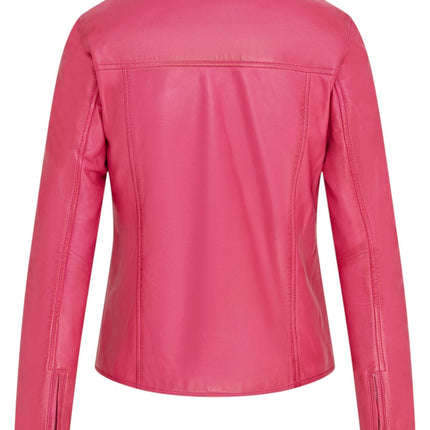 Women's Classic Brando Biker Leather Jacket - Broome