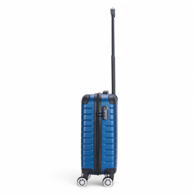 Hard Shell ABS 8 Wheel Luggage Travel Cabin Holiday Bags Suitcase Set