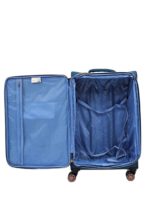Cabin 4 Wheel Luggage Travel Soft Lightweight Bags