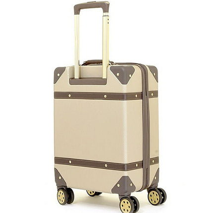Vintage Hard Shell  Luggage Trunk Suitcase Set