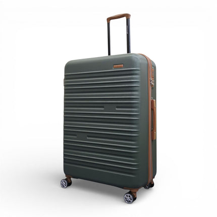 Expandable Hard Shell ABS Suitcase Set 8 Wheel Robust Travel Case Holiday Luggage