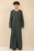 Kid's Boys Green Omani Eid Thobe  Saudi Emirati Jubba Robe