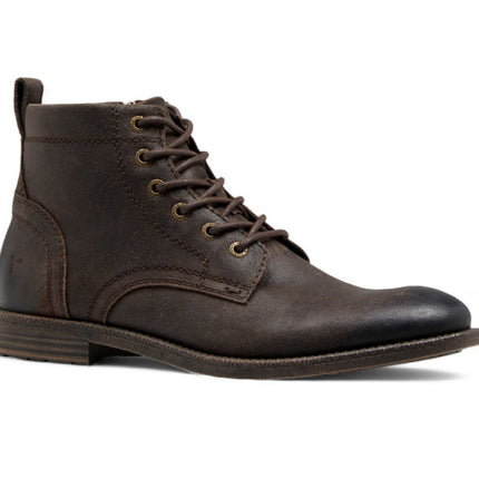 Windsorsmith Mens Brown Leather Casual Chukka Ankle Desert Boots - Sebastien