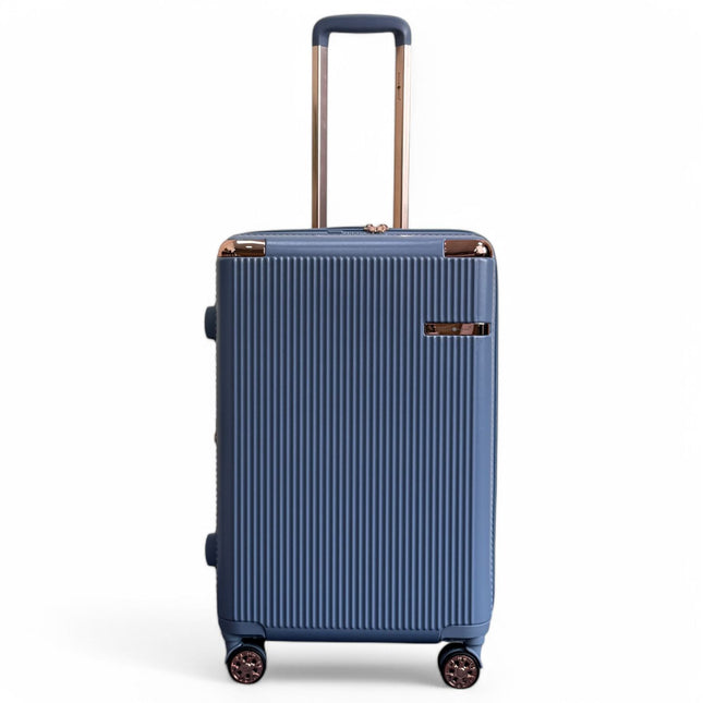 Expandable Hard Shell 8 Wheels Luggage Travel Cabin Suitcase Set