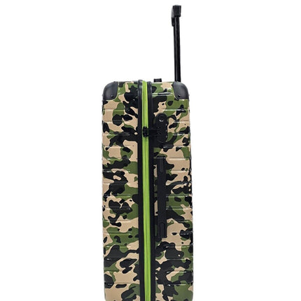 Hardshell Camo Robust ABS Suitcase Set