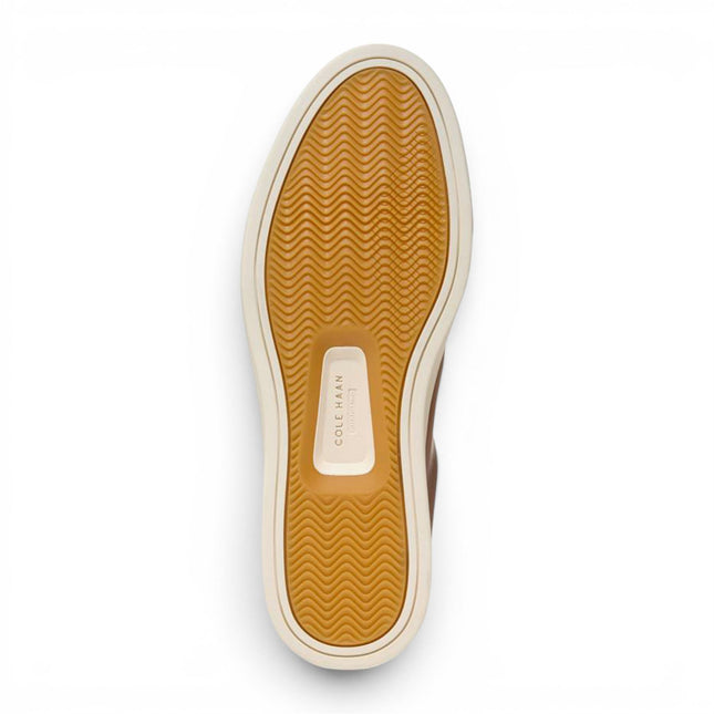 Cole Haan Men's GrandPro Luxe Mile Trainer Brown Suede Sneakers - C43941