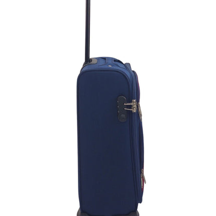 Soft Shell Suitcase Luggage Set Travel Light Carry On Cabin Bag