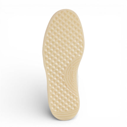 Tamaris Women's White Leather Golden Stripes Trainers Sneaker Shoes