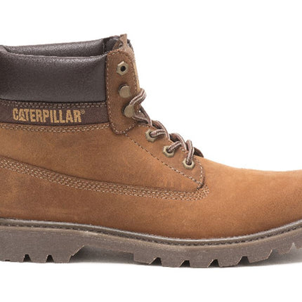 Caterpillar Colorado 2.0 Beige Leather Hiking Ankle Boots