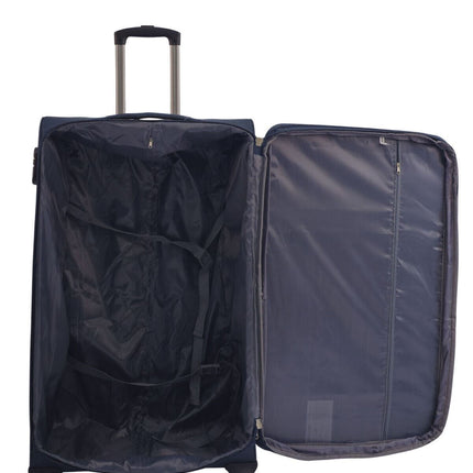 Soft 3 pcs Luggage Suitcase Set Cabin Light Travel Bags