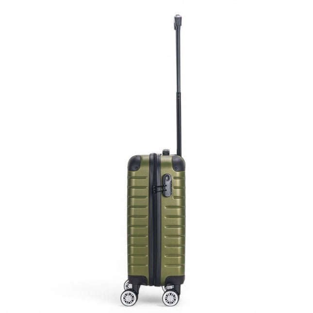 Strong ABS Hardshell Cabin Suitcase 55 x 40 x 20 cm Luggage Suitable for Easyjet, Ryanair