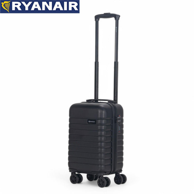 ABS Hardshell Underseat Cabin Suitcase 45 x 25 x 20 cm Luggage Suitable for Rynair