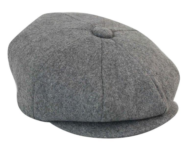 Mens Peaky Blinders Newsboy Wool 8 Panel Gatsby Flat Baker Hat
