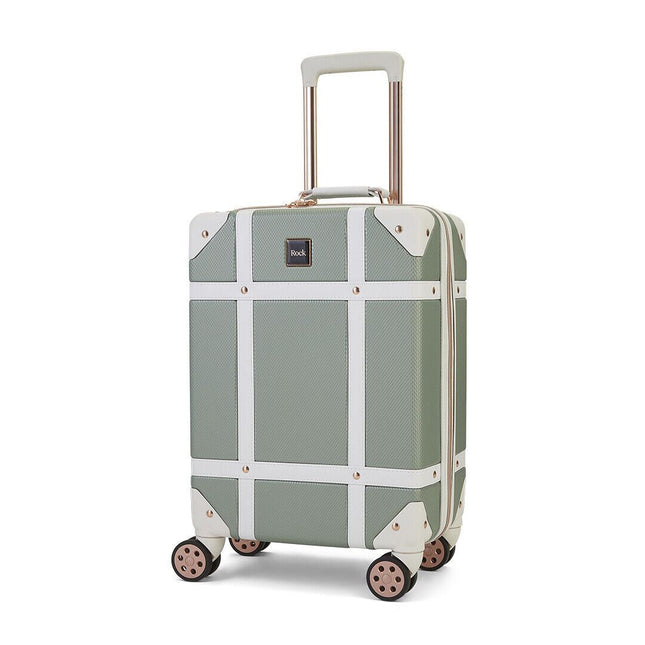 Vintage Hard Shell  Luggage Trunk Suitcase Set