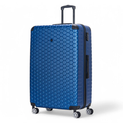 Hard Shell ABS 8 Wheel Luggage Travel Cabin Holiday Bags Suitcase Set