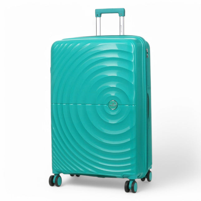 Expandable Hard Shell 8 Wheels Luggage Travel Cabin Suitcase Set