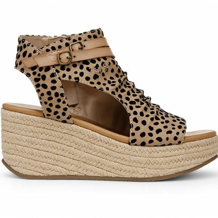Blowfish Malibu Women's Brown Wedge Sandals - Lacey C Rope