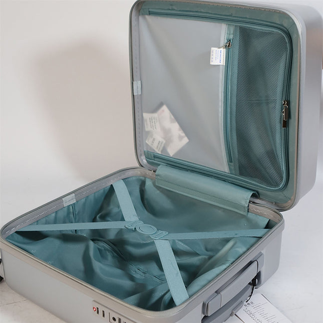 Hard Shell Cabin 44 x 22 x 38 cm TSA Secure Luggage Suitcase Suitable for Easyjet, Ryanair