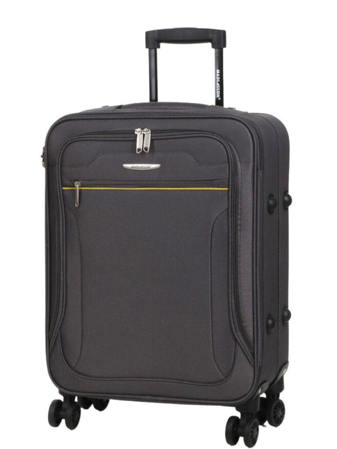 Lightweight Soft Cabin Suitcase 4 Wheel Luggage Travel