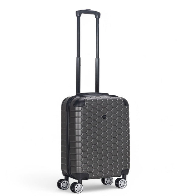 Strong ABS Hardshell Cabin Suitcase 55 x 40 x 20 cm Luggage Suitable for Easyjet, Ryanair