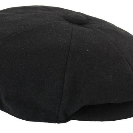 Mens Peaky Blinders Newsboy Wool 8 Panel Gatsby Flat Baker Hat